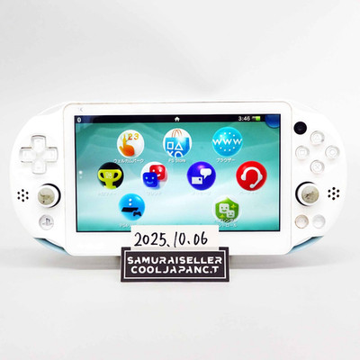 Sony Playstation PS Vita Light Blue White PCH-2000 ZA14 Console