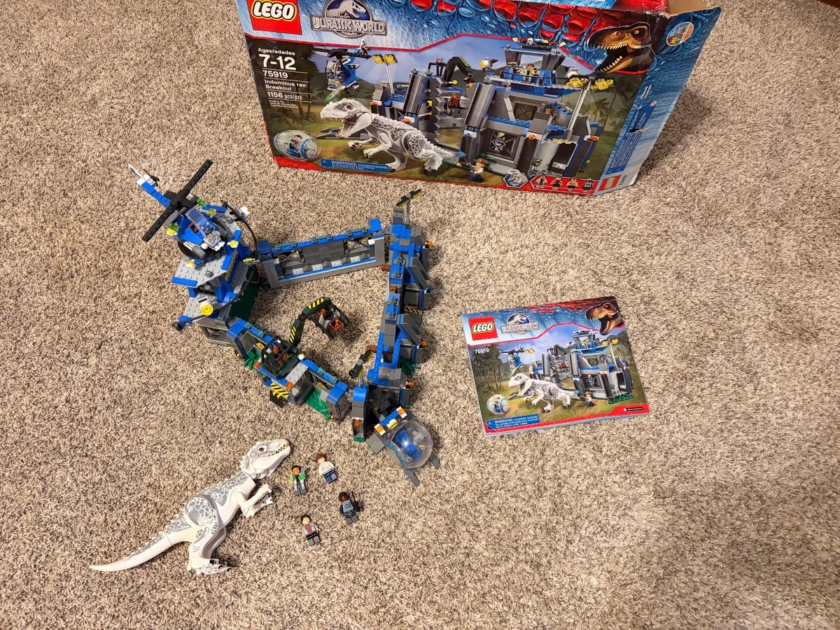 Zach Indominus Rex Breakout LEGO (R) Complete Sets & Packs for
