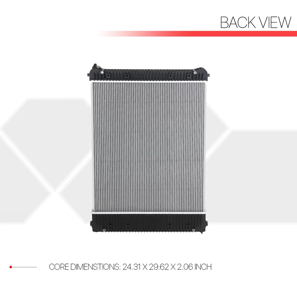 Radiator for 99-08 Freightliner Business Class M2 B2 Sterling Truck Acterra 6500 - Image 3 of 4