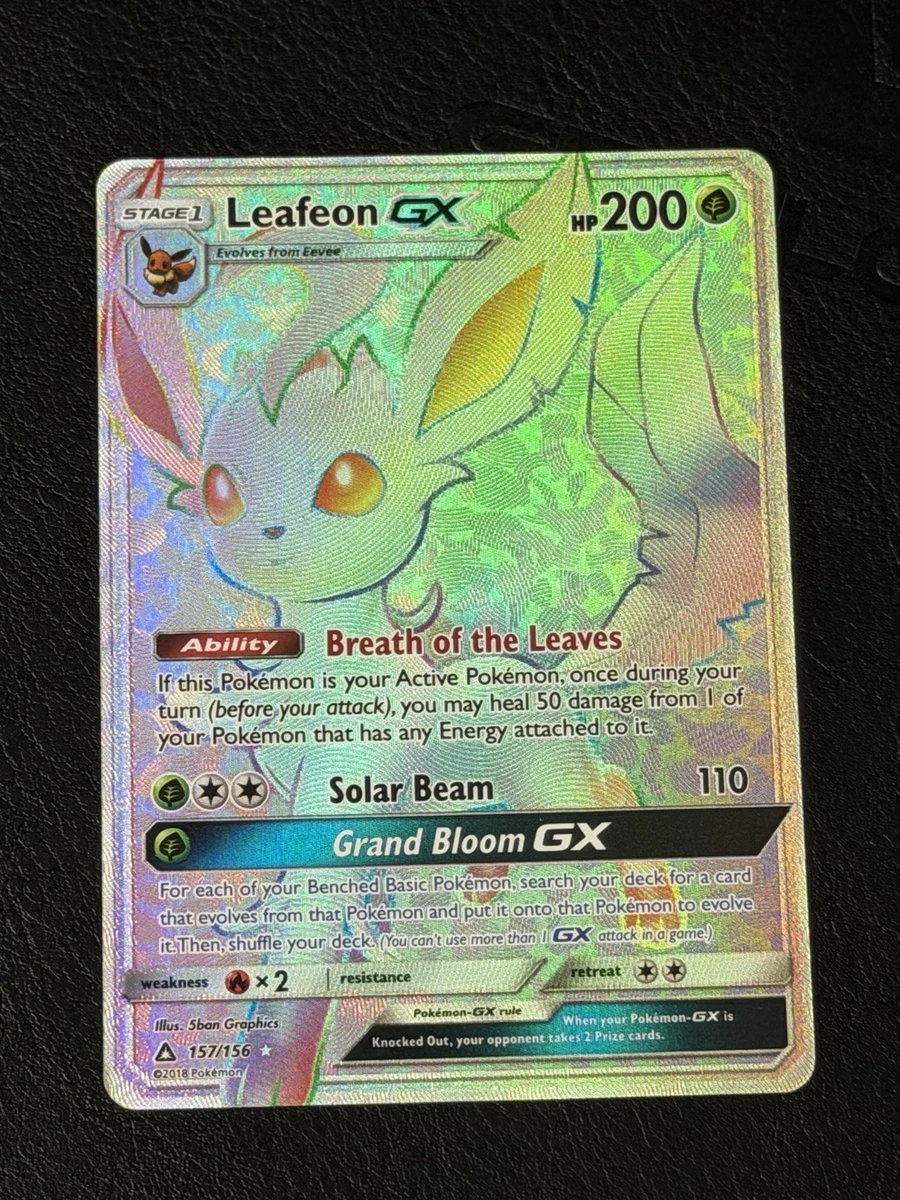 Leafeon GX Pokémon TCG Cards for sale | eBay
