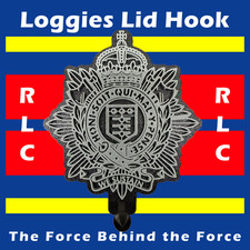 RLC Lid Hook | Royal Logistic Corps Beret Holder | British Army | Wall Mount