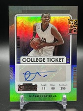 2022-23  Chronicles Draft Picks - Contenders College Ticket  Michael Foster Jr. 