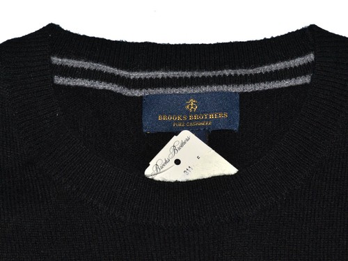 Maglione da uomo BROOKS BROTHERS 100% CASHMERE taglia L BB05 T1P - Foto 3 di 8