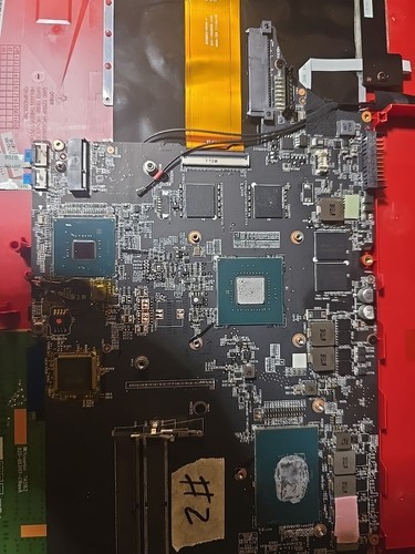 Lot 3. Motherboard for MSI GL63 GE63 GE73 GL73 GP73 GP63 MS-16P51 with i7-8750H - Picture 13 of 16