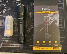 Fenix TK21R Flashlight With extra 6000mah battery 