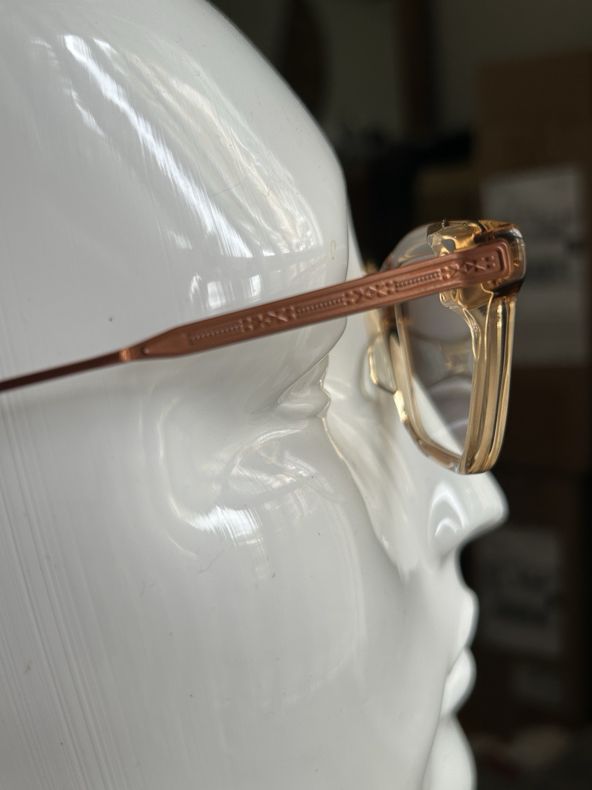 Jacques Marie Mage Clyfford Sand New Optical Frames With Demo Lenses #396/400