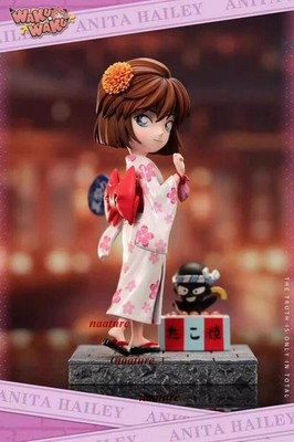 WAKUWAKU Studio Haibara Ai Figurine Limited Models Collectible Statues  H19cm