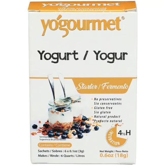 Yogourmet Yogurt Starter 6 Pkts 2290₽
