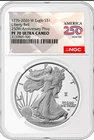 1776-2026 W Proof $1 American Silver Eagle NGC PF70UC Privy 250th -presale