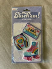 Ooly Patch'em 6 Sets Rock N' Roll Iron-on New