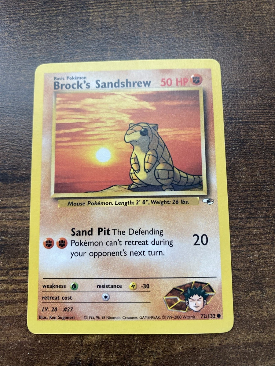 Sandshrew In Pokémon Individual Trading Cards for sale | eBay