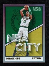 2019-20 Panini NBA Hoops NBA City Holo Jayson Tatum #11 0c6