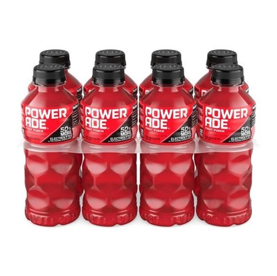 POWERADE Fruit Punch Electrolyte Sports Drink Bottles, 20 fl oz, 8 PackPOWERADE 