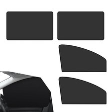 Automobile Side Window Shades, Magnetic Privacy Car Window Shade, 4 PCS Black