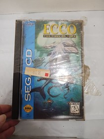 Ecco the Dolphin And Ecco: The Tides Of Time Lot Sega CD PLEASE READ DESCRIPTION