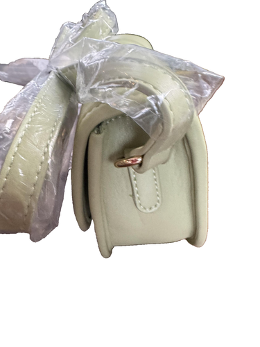 Borsa a tracolla Cavalli Class Marina Saddle Flap donna verde foglia oro logo nuova con etichetta - Foto 5 di 7