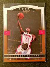 Chauncey Billups 2003-04 Fleer Skybox Limited Photographer Proof 20/25 Pistons