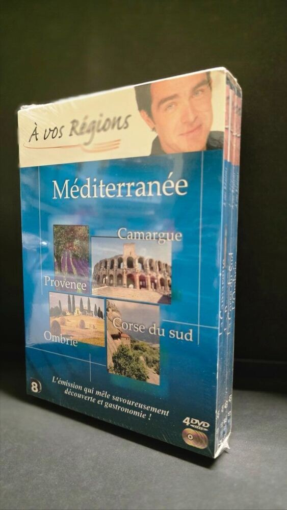 A vos régions : méditerranée 4 documentaires - Neuf sous blister | Neuf