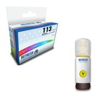 Cartouches de rafraîchissement jaune 113 flacon d'encre compatible avec imprimantes Epson