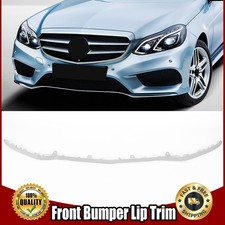For Mercedes-Benz W212 E250 E350 E400 2014-2016 Front Bumper Chrome Molding Trim