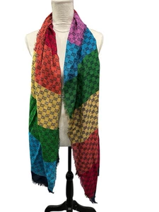 Foulard/sarong Gucci multicolore édition limitée AUTHENTIQUE