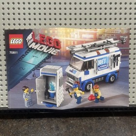 LEGO The LEGO Movie: The Flying Flusher 70811 - Instruction Manuals Only