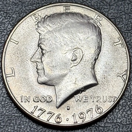 1976-D Kennedy Bicentennial Half Dollar BU Uncirculated Rare Special 1776 Token