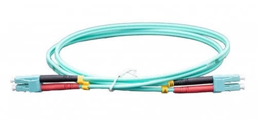 Fibre Optic Cable LC to LC Aqua OM3 Lead 70 metres m