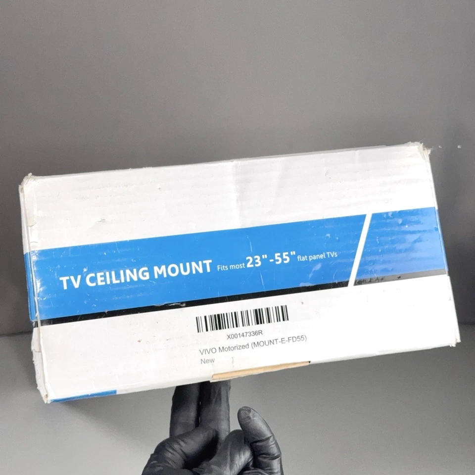 VIVO电动翻转斜坡天花板电视支架适用于23“-55”屏幕 — 第 4/4 张图片