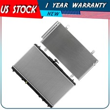 Radiator and AC Condenser Kit For 2013 2014 2015 2016 2017 2018 Toyota Avalon
