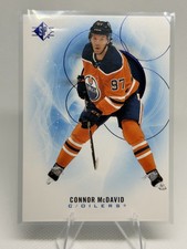 2020-21 Upper Deck SP Hockey 90 Connor Mcdavid Blue Parallel