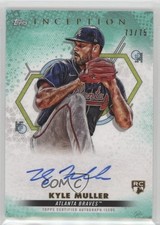2022 Inception Base Rookie and Emerging Stars Aqua /75 Kyle Muller Auto 2u3