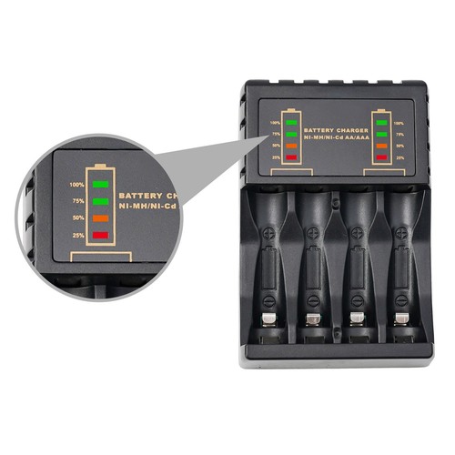 Kompatible Batterien LED -Indikatorlicht Stecker Und Spiel V DC MA Ausgang - Picture 3 of 17
