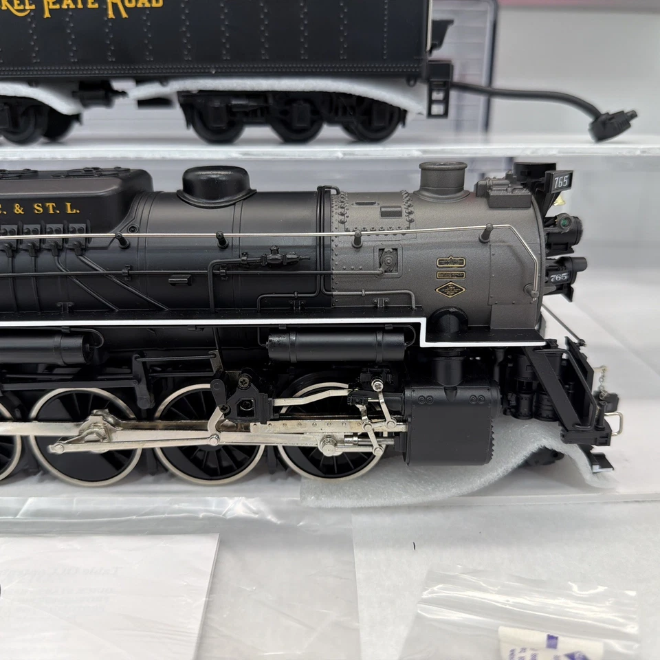 MTH Premier 20-3032-1 Nickel Plate Road 2-8-4 Berkshire PS.1 O #765 New BCR NKP - Image 3 of 4