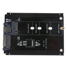 M.2 to SATA 22PIN Adapter Dual B-M Key NGFF SSD to SATA 6G Card For WinXP/7/8 g
