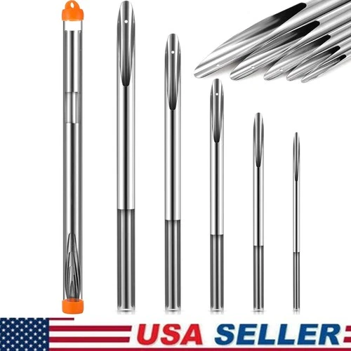 Set of 5 Rope Splicing Tools Braided Rope Splicing FID Kit Stainless Steel Knott