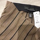White House Black Market Petite Wide-Leg Jacquard Pants Black/Taupe — photo 4