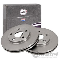 2X A.B.S. Bremsscheiben 275Mm Vorne Passend FüR Toyota MR2