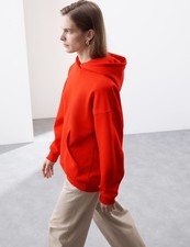 Marks & Spencer Womens Red Long sleeved Women Hoodie Size 14 - M&S