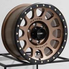 17x8.5 Method Mr305 Nv 5x55x127 0 Bronze Wheels Rims Set4 94