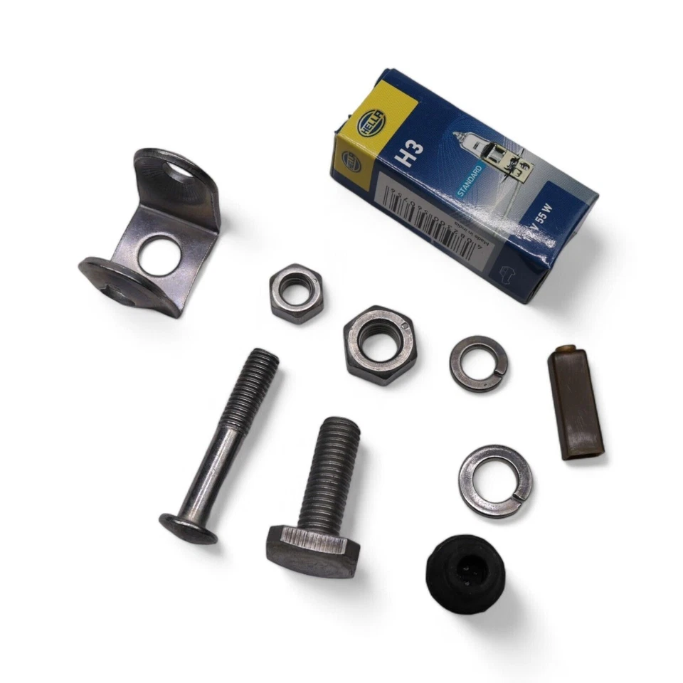 Pair HELLA Comet 550 Halogen Spotlight 1FD 005.700-431 Defender Discovery Shogun - Image 2 of 4