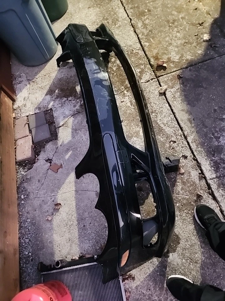 03-06 Conjunto de cubierta de parachoques delantero deportivo Mercedes R230 SL500 SL55 AMG fabricante de equipos originales Foto 3 de 4