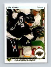 1990-91 Upper Deck Tim Watters New York Islanders #117