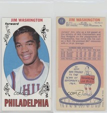 1969-70 Topps Jim Washington #17 Rookie RC