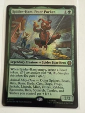 MTG Spider-Ham, Peter Porker 0114 Foil Marvel's Spider-Man NM SPM
