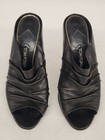 Tom Ford Women's Black Ruched Leather Mule Stilettos Size 40 — photo 3