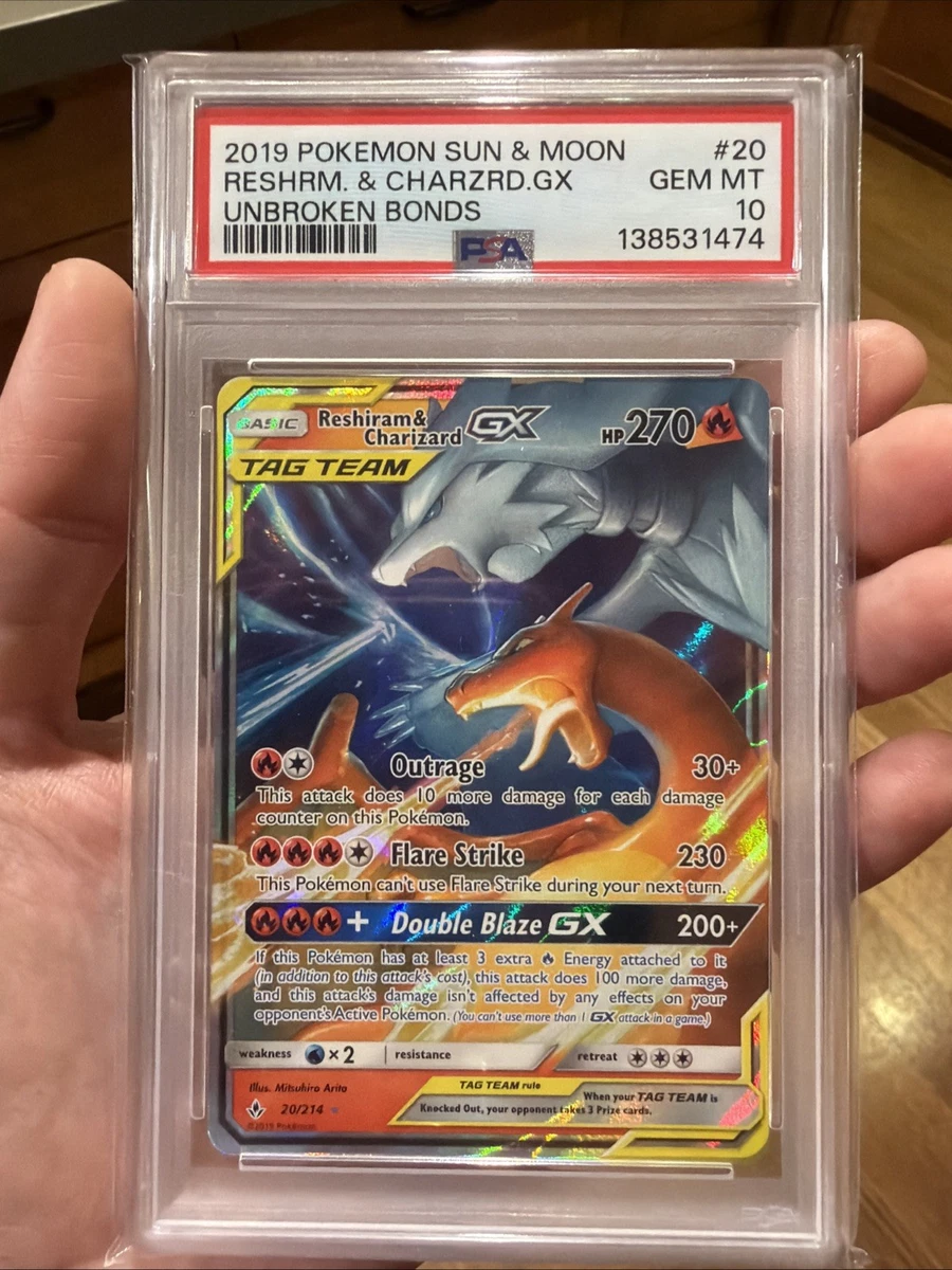 Reshiram Pokmon TCG Professional Sports Authenticator (PSA) Individual  Trading Card Games for sale | eBay