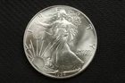NobleSpirit GEM BU 1986 American SILVER Eagle .999 Fine