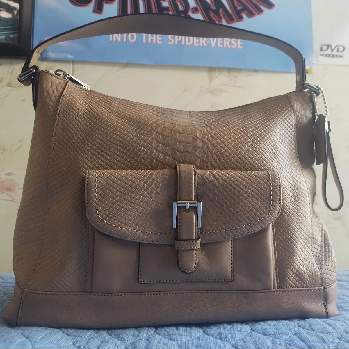 Coach Python Shoulder Bags for Women for sale | eBay
