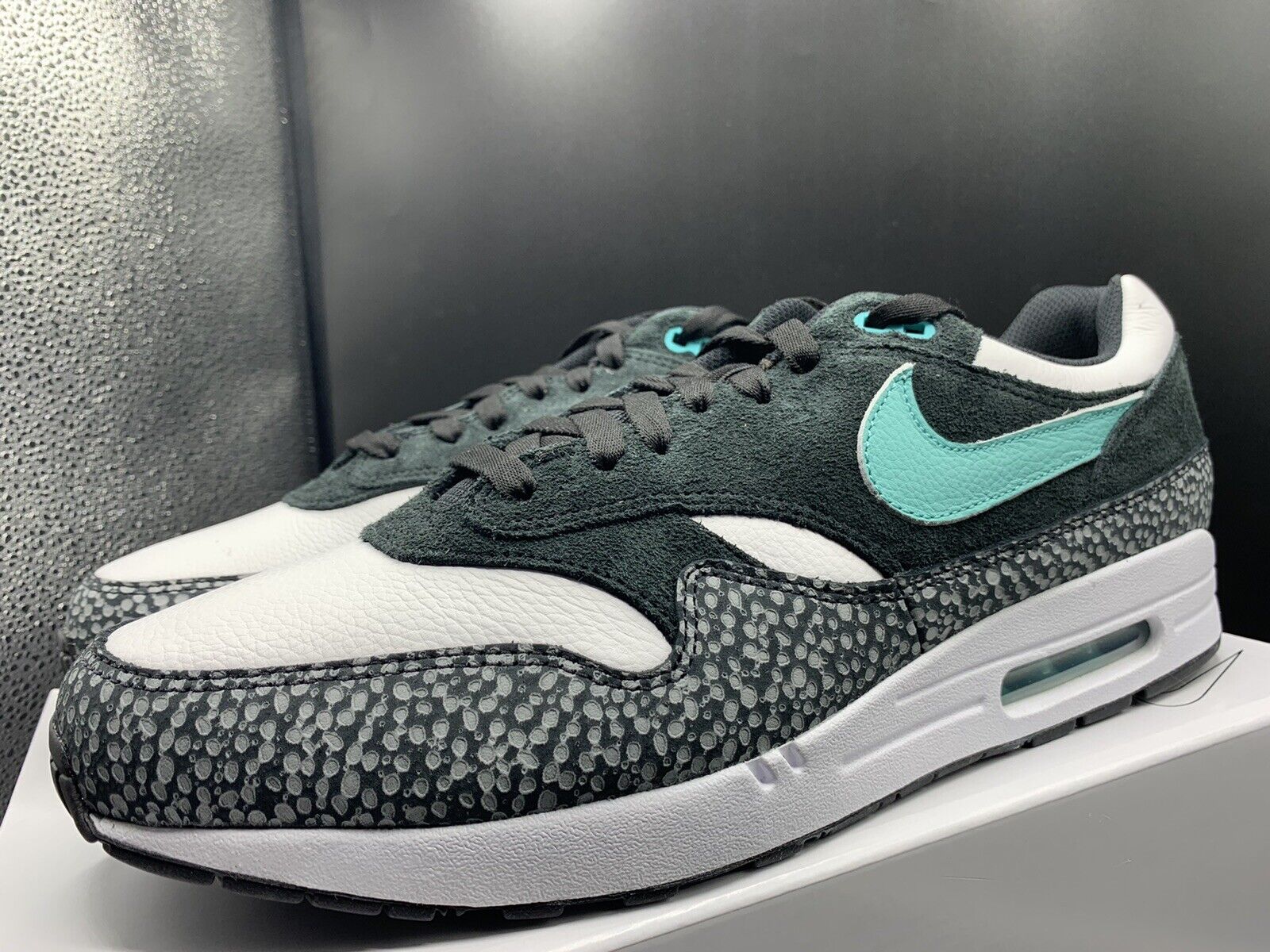 Nike Air Max 1 Premium Atmos Elephant Print Cement Jade Men Size 14 :  DO7414 991